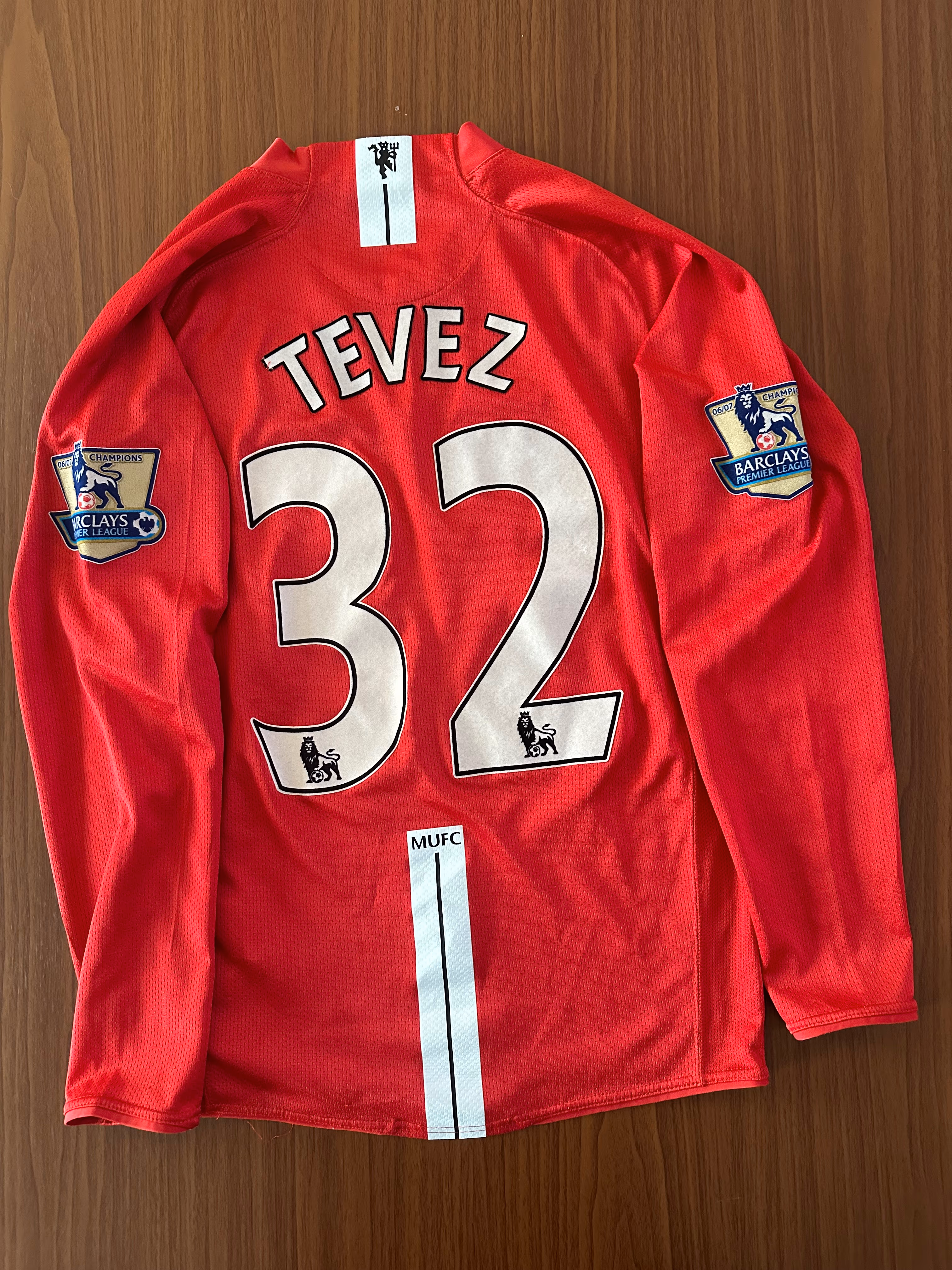 Manchester United F.C. 2007/08 Hjemme - Carlos Tevez