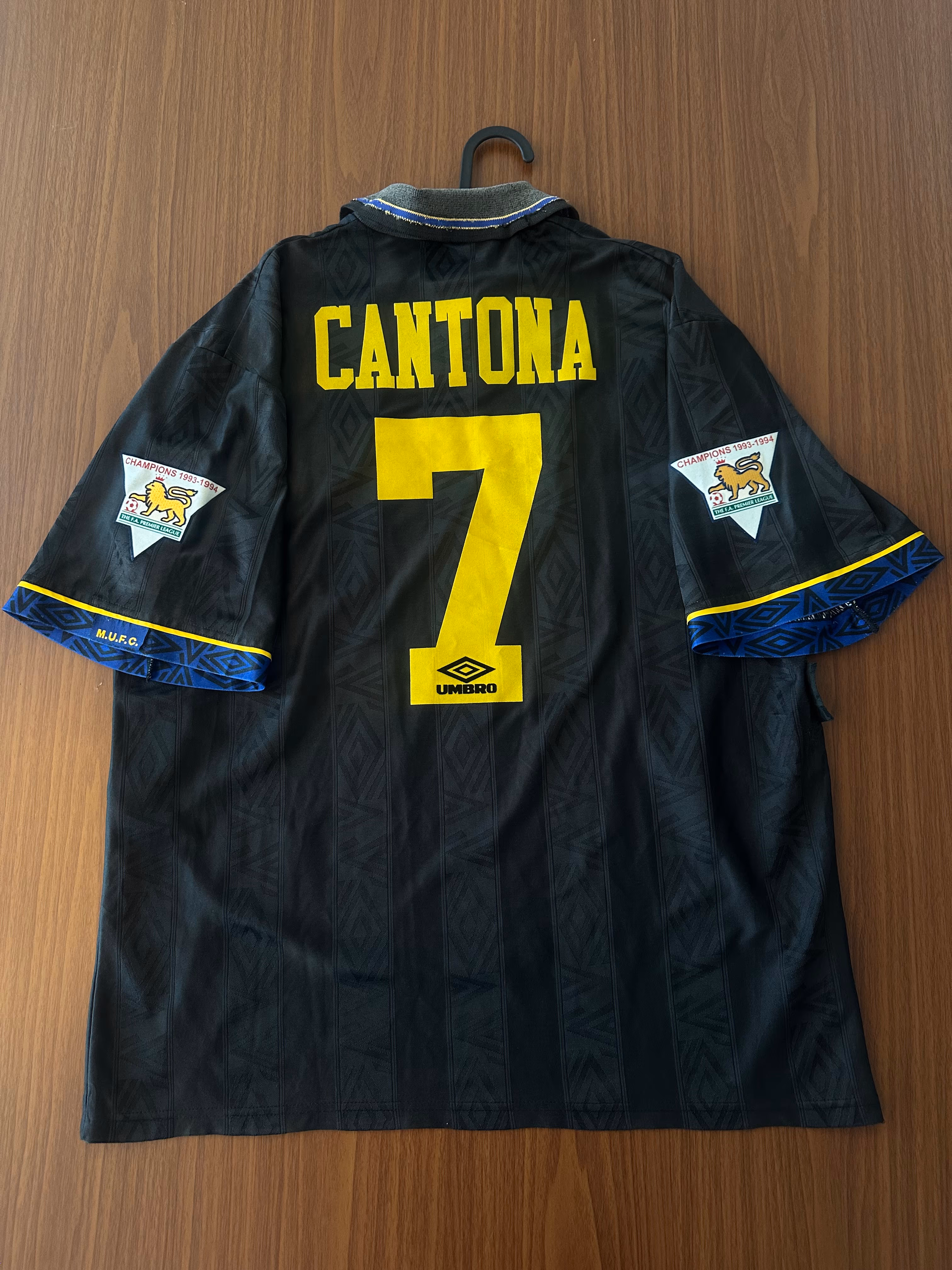 Manchester United F.C. 1995/96 Borte - Eric Cantona