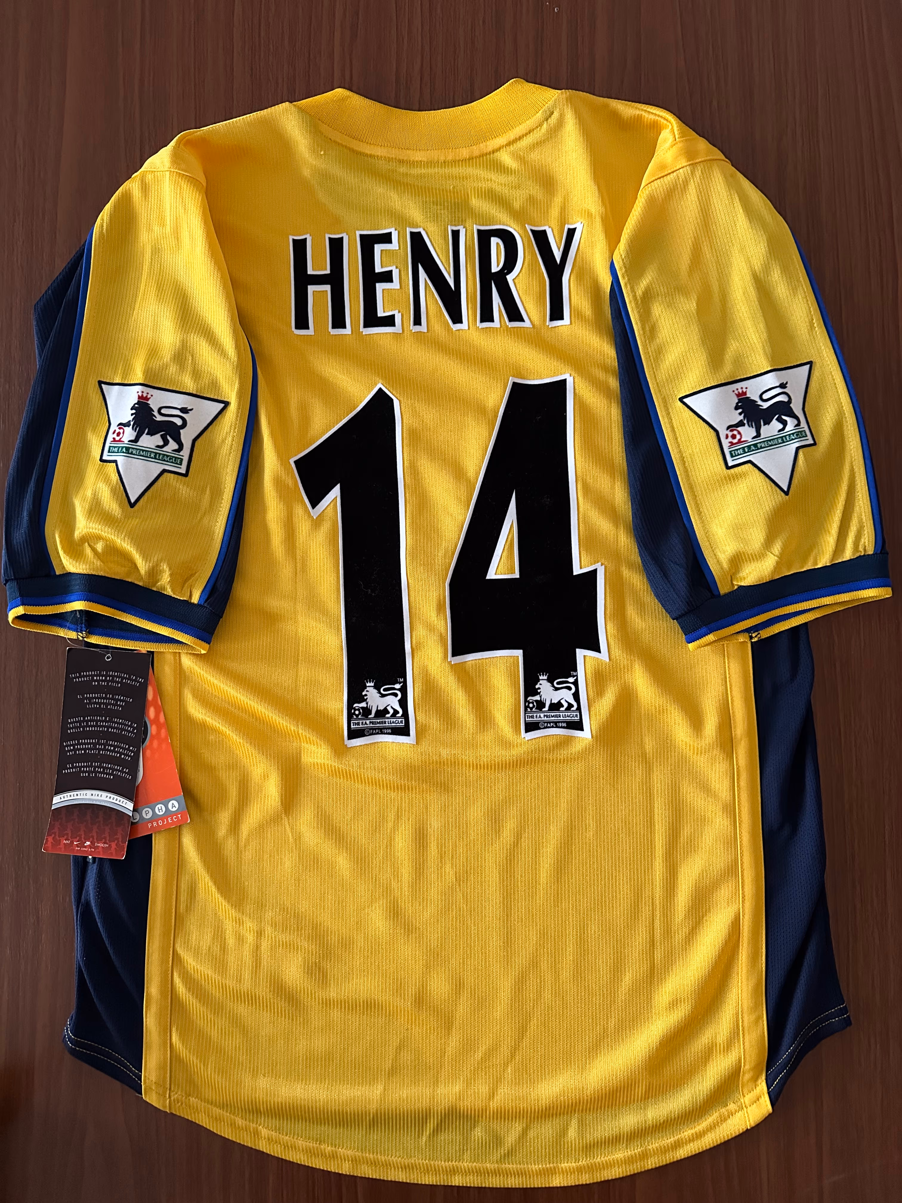 Arsenal F.C. 1998/99 Borte - Thierry Henry