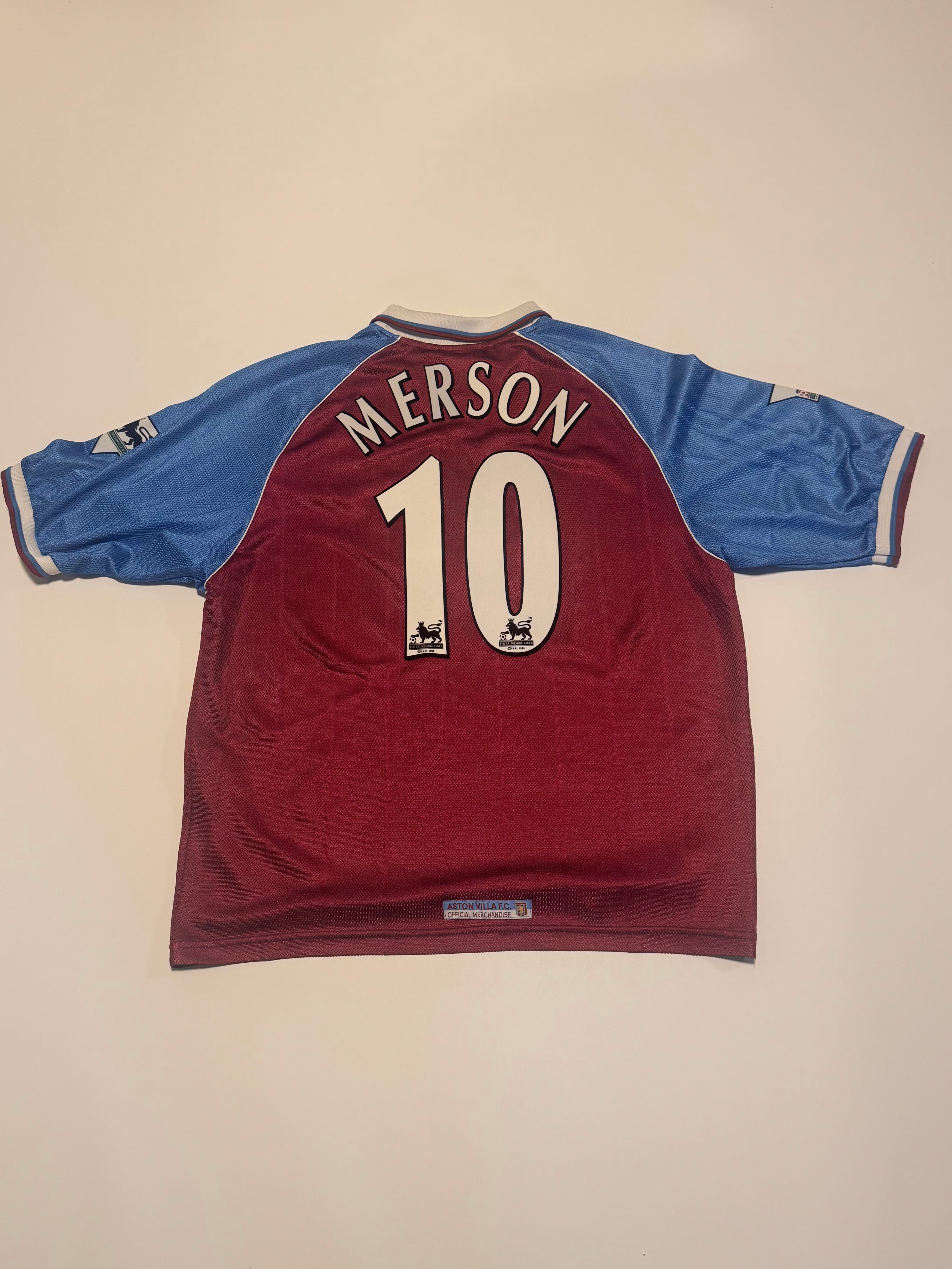 Aston Villa F.C. 1998/99 Hjemme - Paul Merson