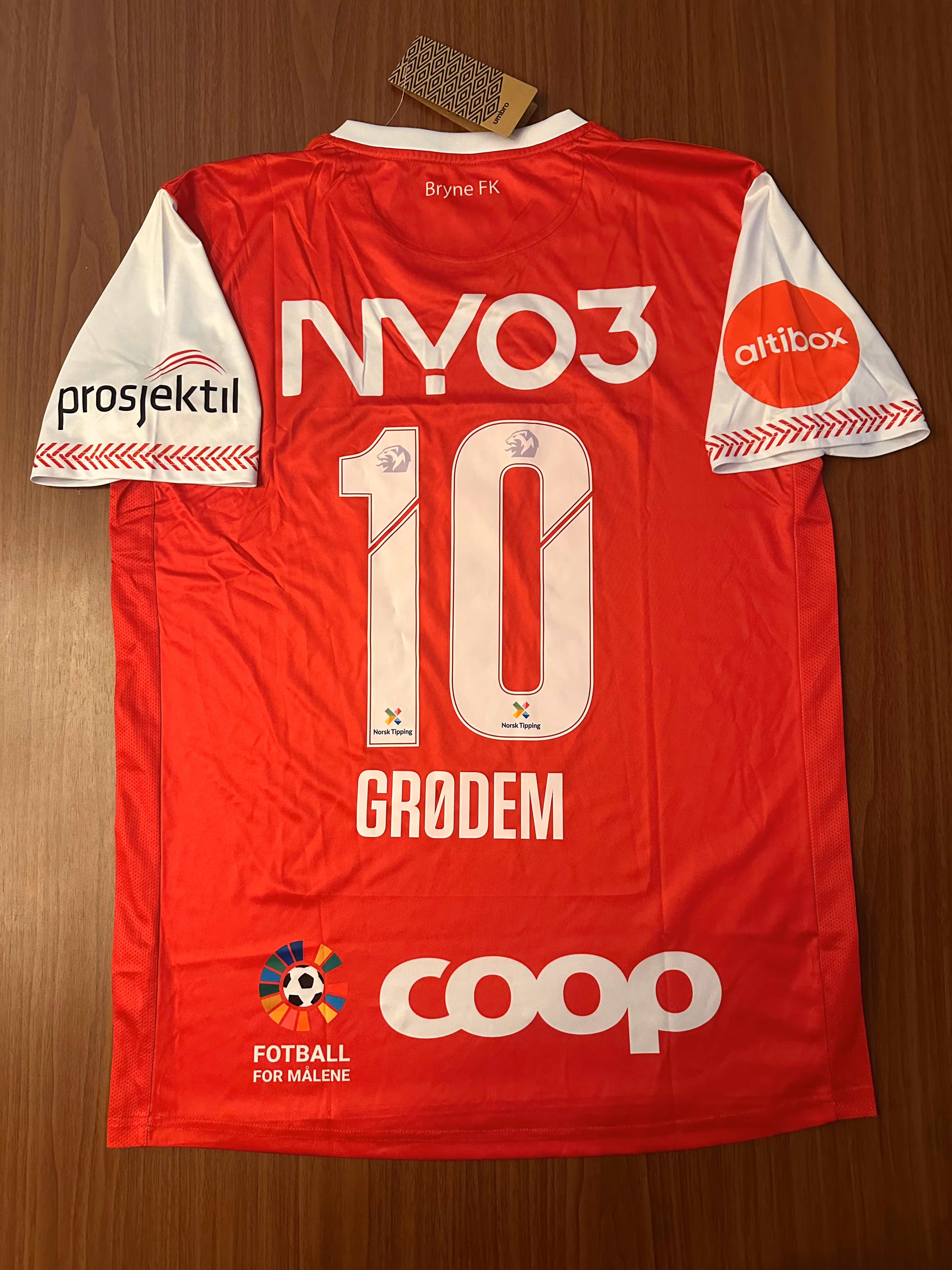 FK Bryne 2024/25 Hjemme - Magnus Retsius Grødem